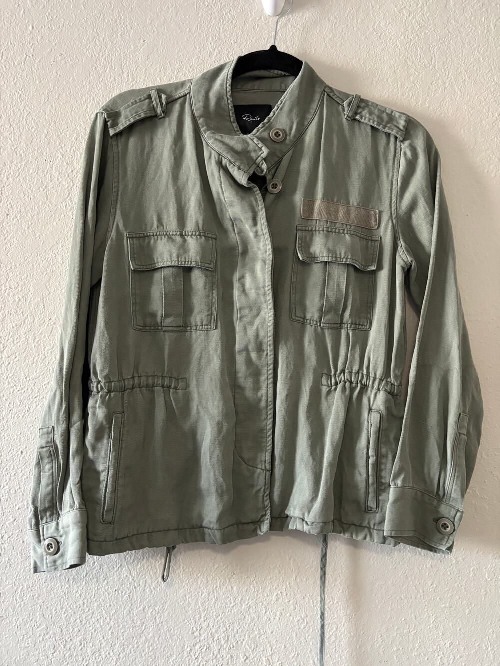 Rails "Sahara" Sage Color Lightweight Military Style Jacket XS